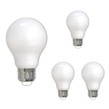 100 - Watt Equivalent A19 Dimmable Medium Screw LED Light Bulb Soft White Light 3000K, 4PK